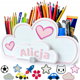 TOOLBOOK organizér pastelky NAME cloud DRAWER